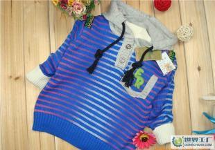 新款春裝小男孩條紋連帽線衫 小中童全棉針織衫_二手設備轉讓_世界工廠網(wǎng)中國產(chǎn)品信息庫